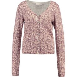 Kardigany damskie: Cream Kardigan vintage teracotta