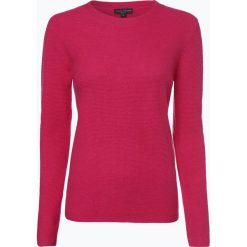 Franco Callegari - Damski sweter z wełny merino, różowy. Zielone swetry klasyczne damskie marki Franco Callegari, z napisami. Za 249,95 zł.