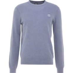 BOSS CASUAL KALASSY Sweter open blue. Niebieskie swetry klasyczne męskie BOSS Casual, m, z bawełny. Za 579,00 zł.