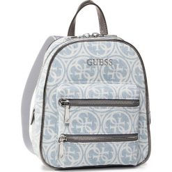 Plecak GUESS - Caley (DH) HWDH76 74320 DEN. Niebieskie plecaki damskie Guess, z aplikacjami, z materiału, klasyczne. W wyprzedaży za 419,00 zł.