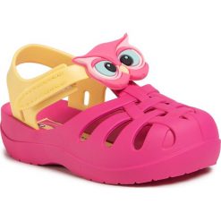 Sandały IPANEMA - Summer VI Baby 82779 Pink/Yellow 20874. Różowe sandały dziewczęce Ipanema, z tworzywa sztucznego, bez zapięcia. Za 99,99 zł.