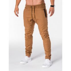 Joggery męskie: SPODNIE MĘSKIE JOGGERY P713 – RUDE