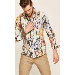 Desigual - Koszula. Koszule męskie Desigual, s, bez wzorów, z bawełny, klasyczne, z klasycznym kołnierzykiem, z długim rękawem. Za 299,90 zł.