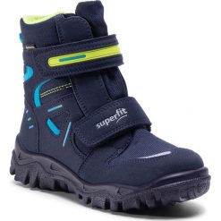 Śniegowce SUPERFIT - GORE-TEX 0-809080-8000 S Blau/Grun. Niebieskie śniegowce chłopięce Superfit, bez zapięcia, gore-tex. Za 309,00 zł.