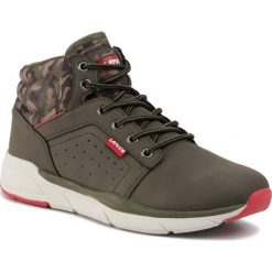 Sneakersy LEVI'S - New Aspen VORE0015S Khaki 0581. Zielone trampki chłopięce Levi's®, bez wzorów, ze skóry ekologicznej, na sznurówki. Za 189,00 zł.