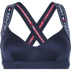 Tommy Hilfiger Biustonosz Niebieski. Niebieskie biustonosze TOMMY HILFIGER, bez wzorów, z elastanu. Za 180,95 zł.