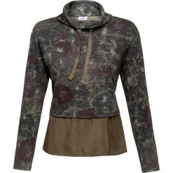 Bluza DEHA EASY Brązowy|Print|Zielony. Brązowe bluzy damskie marki Deha, z wiskozy. Za 308,00 zł.