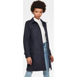 G-Star Raw - Płaszcz. Żółte kurtki damskie G-Star RAW, s, bez wzorów, z bawełny, retro. Za 899,90 zł.