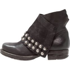 Botki damskie: A.S.98 Botki kowbojki i motocyklowe black