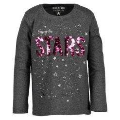 Blue Seven Koszulka Dziewczęca Stars 98 Szary. Szare bluzki dziewczęce marki Blue Seven. Za 55,00 zł.