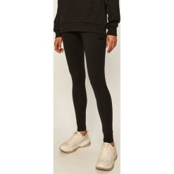 Diadora - Legginsy. Czarne spodnie damskie Diadora, s, z elastanu. Za 99,90 zł.
