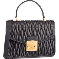 Torebka FURLA - Metropolis Cometa 993932 B BUO5 2Q0 Onyx. Czarne torebki klasyczne damskie Furla, z aplikacjami, ze skóry, klasyczne, zdobione, bez dodatków. W wyprzedaży za 849,00 zł.