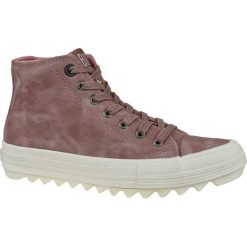 Big Star Shoes Big Top GG274109. Różowe trampki i tenisówki damskie BIG STAR, bez wzorów, ze skóry, bez kołnierzyka. W wyprzedaży za 129,99 zł.