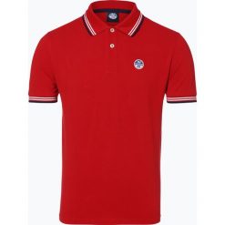 North Sails - Męska koszulka polo, czerwony. Czerwone koszulki polo męskie marki North Sails, l, w paski. Za 299,95 zł.