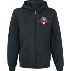 Bluzy męskie: Five Finger Death Punch Trouble Bluza z kapturem rozpinana czarny