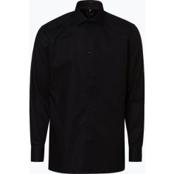 OLYMP Luxor modern Fit - Koszula męska – niewymagająca prasowania, czarny. Czarne koszule męskie marki OLYMP Luxor modern Fit, m, bez wzorów, eleganckie, bez kołnierzyka, bez rękawów. Za 149,99 zł.