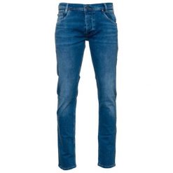 Pepe Jeans spodnie męskie Spike 32/34 niebieskie. Niebieskie jeansy męskie Pepe Jeans, m, bez wzorów, z jeansu, klasyczne. Za 479,00 zł.