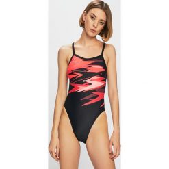Speedo - Strój kąpielowy. Czarne stroje kąpielowe damskie Speedo, bez wzorów, z elastanu. W wyprzedaży za 139,90 zł.