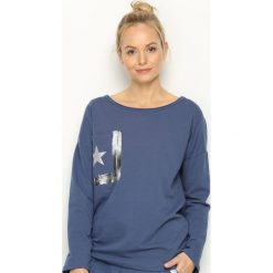 Niebieska Bluzka Angle Star. Bluzki damskie Born2be. Za 34,99 zł.