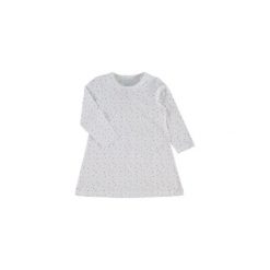 Name it Girls Koszula nocna bright white - biały. Białe koszule chłopięce marki Name it, bez wzorów, z bawełny. Za 39,90 zł.