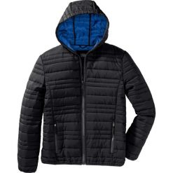 Kurtka pikowana "Regular fit" bonprix czarny. Czarne płaszcze męskie bonprix, m, bez wzorów, bez kaptura. Za 59,99 zł.