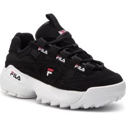 Sneakersy FILA - D-Formation Wmn 5CM00512.014 Black/White/Fila Red. Czarne półbuty damskie Fila, ze skóry ekologicznej. Za 519,00 zł.