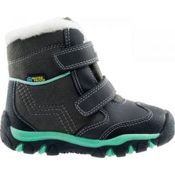 Buciki niemowlęce: BEJO Buty Dziecięce Wysokie Daisy Mid Dark Grey/Mint r. 28