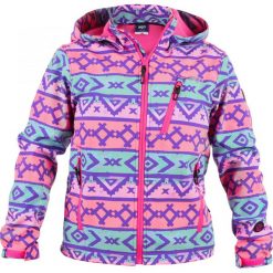 Kurtki chłopięce przeciwdeszczowe: BEJO Kurtka juniorska JAGGER JR Aztec Print/Beetroot Purple r. 152