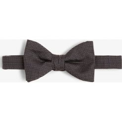 HUGO - Muszka męska z jedwabiu – Bow tie dressy, niebieski. Niebieskie muszki męskie HUGO, bez wzorów. Za 199,95 zł.