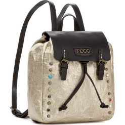 Plecak NOBO - NBAG-D3350-C023 Złoty. Żółte plecaki damskie Nobo, ze skóry ekologicznej, eleganckie. W wyprzedaży za 139,00 zł.