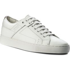 Sneakersy HUGO - Futurism 50315601 10191225 01 White 100. Białe półbuty męskie HUGO, na co dzień, bez wzorów, ze skóry, klasyczne, bez zapięcia. W wyprzedaży za 519,00 zł.