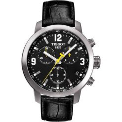 RABAT ZEGAREK TISSOT T- SPORT T055.417.16.057.00. Czarne zegarki męskie TISSOT, ze stali. W wyprzedaży za 1628,01 zł.