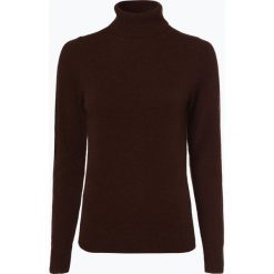 Brookshire - Sweter damski, brązowy. Pomarańczowe golfy damskie marki brookshire, s, z wełny. Za 69,95 zł.