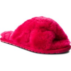 Kapcie EMU AUSTRALIA - Mayberry W11573 Fuschia/Fuschia. Różowe klapki damskie EMU Australia, bez wzorów, ze skóry, bez obcasa. W wyprzedaży za 199,00 zł.
