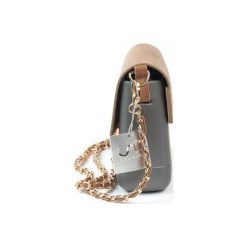 Torba Lulu Bag Silver. Szare torebki klasyczne damskie marki Doubleu bag, bez wzorów, wizytowe, bez dodatków. Za 240,00 zł.