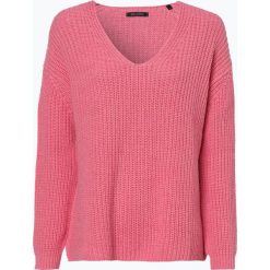 Marc O'Polo - Sweter damski z dodatkiem alpaki, różowy. Brązowe swetry klasyczne damskie marki Marc O'Polo, z bawełny, z kapturem. Za 749,95 zł.