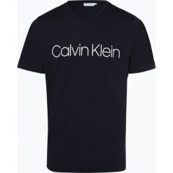 Calvin Klein - T-shirt męski, niebieski. Niebieskie t-shirty męskie Calvin Klein, m, z nadrukiem, bez kołnierzyka. Za 179,95 zł.