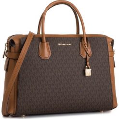 Torebka MICHAEL MICHAEL KORS - Mercer 30S9GM9S3B Brown. Pomarańczowe torebki klasyczne damskie MICHAEL Michael Kors, bez wzorów, ze skóry ekologicznej, klasyczne, bez dodatków. Za 1699,00 zł.