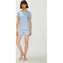Lauren Ralph Lauren - Piżama. Niebieskie piżamy damskie marki Lauren Ralph Lauren, s, z bawełny. W wyprzedaży za 239,90 zł.