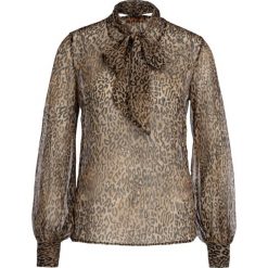 Bluzka Trussardi Jeans 56C00251. Pomarańczowe bluzki damskie Trussardi Jeans, bez wzorów, z poliesteru, bez kołnierzyka, bez rękawów. W wyprzedaży za 349,00 zł.