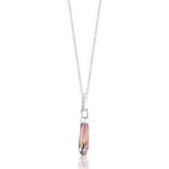 Naszyjniki damskie: RABAT Naszyjnik – srebro 925, Swarovski