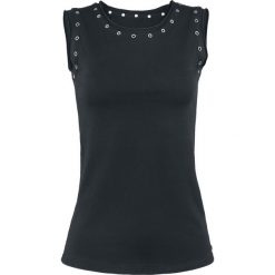 Topy damskie: Forplay Rivet Top Top damski czarny