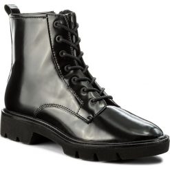 Botki GEOX - D Quinlynn A D745YA 000BC C9999 Black. Czarne botki damskie skórzane Geox. W wyprzedaży za 279,00 zł.