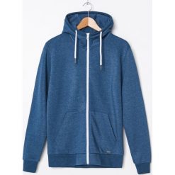 Rozpinana bluza z kapturem basic - Niebieski. Niebieskie bluzy męskie House, s, bez wzorów, z kapturem, bez rękawów, z kapturem. Za 89,99 zł.