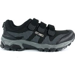 TREKKINGI MŁODZIEŻOWE AME 1604 CZA. Buty trekkingowe męskie American CLUB, ze skóry ekologicznej, bez zapięcia, trekkingowe. Za 99,00 zł.