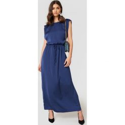 Długie sukienki: Saint Tropez Sukienka maxi z wiązaniem - Blue,Navy