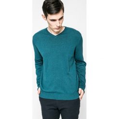 Medicine - Sweter Lord and Master. Szare swetry klasyczne męskie MEDICINE, m, z bawełny, z okrągłym kołnierzem. W wyprzedaży za 59,90 zł.