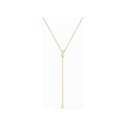 Naszyjnik Love Lariat Gold. Żółte naszyjniki damskie Alicja&maria jewellery, pozłacane. Za 199,00 zł.