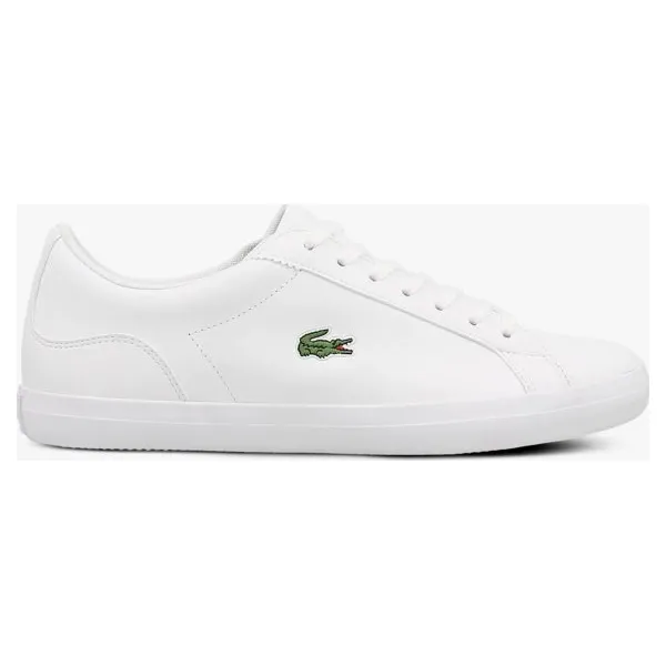 Lacoste Lerond Bl 1 Cma buty męskie, biały, rozmiar 42,5. Białe buty sportowe męskie Lacoste, ze skóry, bez zapięcia, tenisowe. W wyprzedaży za 297,49 zł.