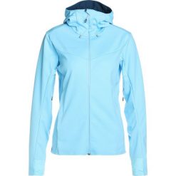 Mammut ULTIMATE HOODED JACKET WOMEN Kurtka Softshell whisper/jay melange. Niebieskie kurtki damskie marki Mammut, m, z poliesteru. W wyprzedaży za 653,40 zł.
